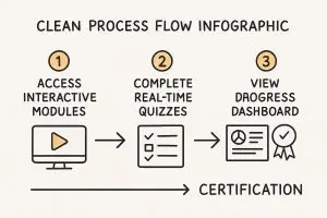 An infographic explaining that the National Highway Traffic Safety Administration (NHTSA) encourages driver education that uses engaging, modern traffic school formats