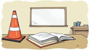 A person looking thoughtfully at a laptop screen, considering taking classes for traffic tickets.