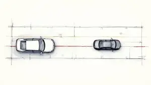 An infographic explaining how to parallel parking properly.