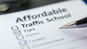 Affordable traffic school options online