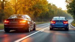 Defensive driving techniques when passing a vehicle.