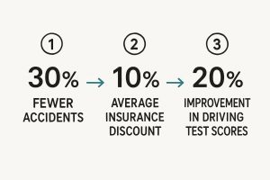 Benefits of completing a court ordered traffic school.