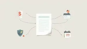 A document labeled 'Individual Return' connected to icons of financial security, personal data, global protection, and a calendar with '365'.