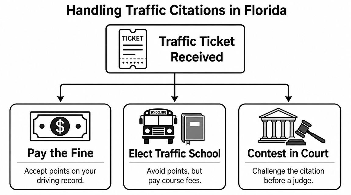 Handling Traffic Citations in Florida