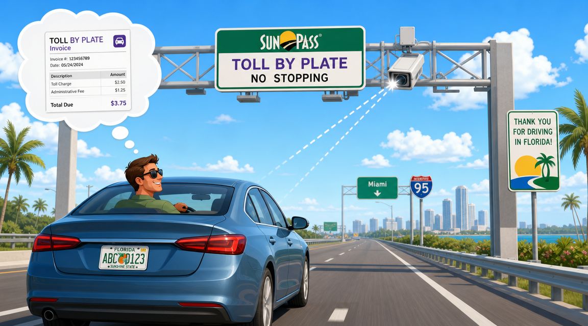 Navigating Florida's Toll Roads Without a Transponder