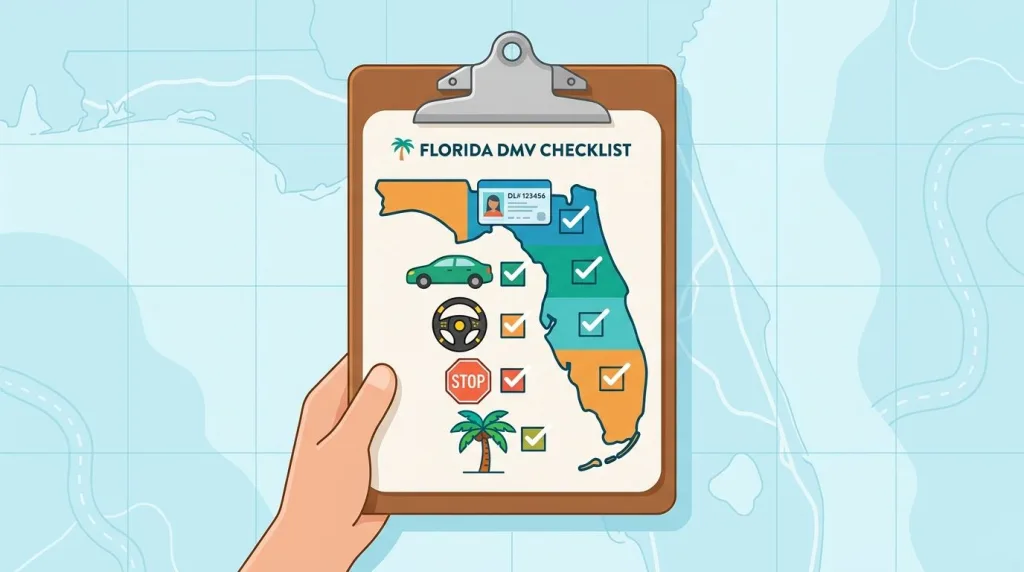 Florida Driving Test Checklist: Pass Your Exam